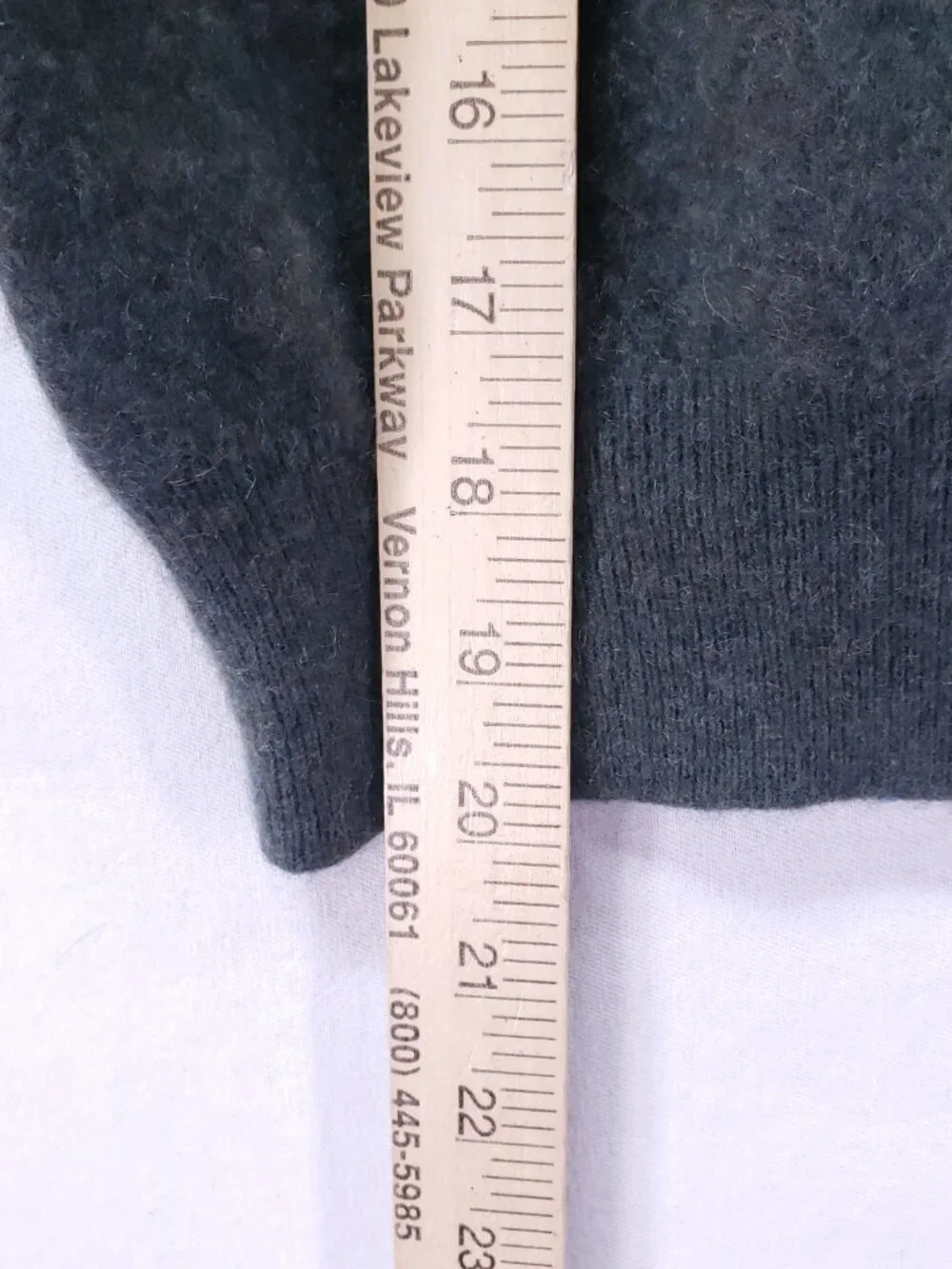 Charter Club 2 Ply 100% Cashmere Sweater Size L Pullover Mock Gray Preppy